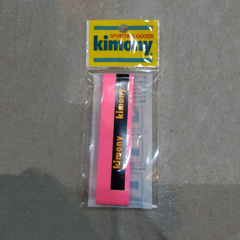 Kimony เทปพันด้าม/กริ๊ปพันด้าม ไม้เทนนิสไม้แบดมินตัน KGT 100 Hi-Soft EX Grip Tape Racket Tennis/Badminton | Fuchsia Pink ( KGT100FP ) - Image 2