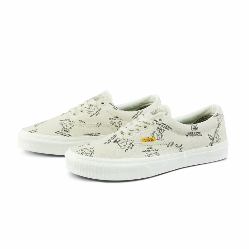 Vans รองเท้าผ้าใบ Era World Code | Oatmeal/Marshmallow ( VN0A54F19M8 ) - Image 13