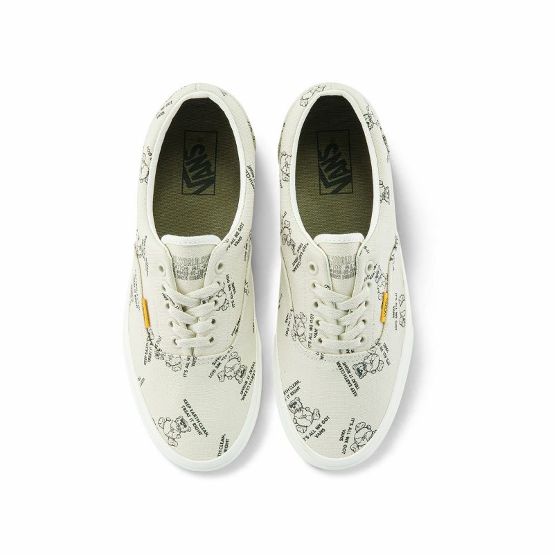 Vans รองเท้าผ้าใบ Era World Code | Oatmeal/Marshmallow ( VN0A54F19M8 ) - Image 16