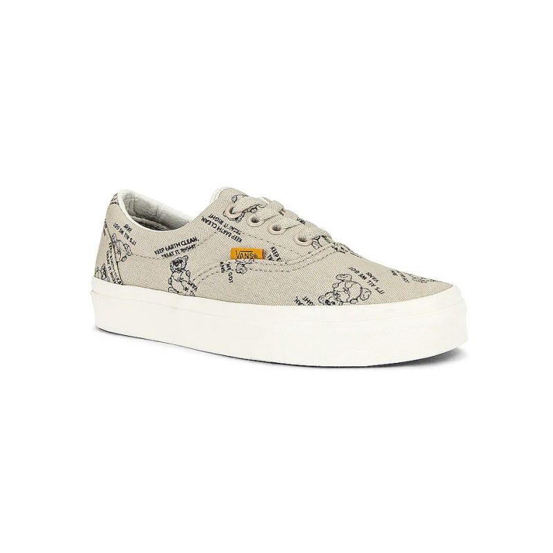 Vans รองเท้าผ้าใบ Era World Code | Oatmeal/Marshmallow ( VN0A54F19M8 ) - Image 7