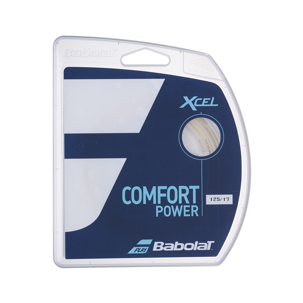 Babolat Xcel 17G 1.25mm Tennis String Reel Naturel