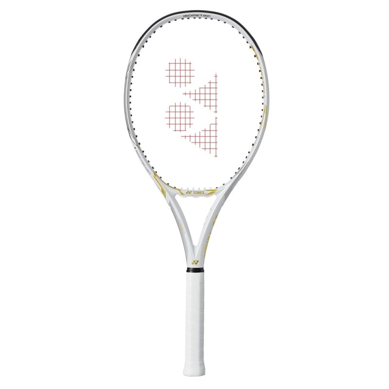 Yonex ไม้เทนนิส Ezone 100L Limited Edition Naomi Osaka Tennis Racket 4-1/4 | White/Gold ( 06EZ3NOYX )
