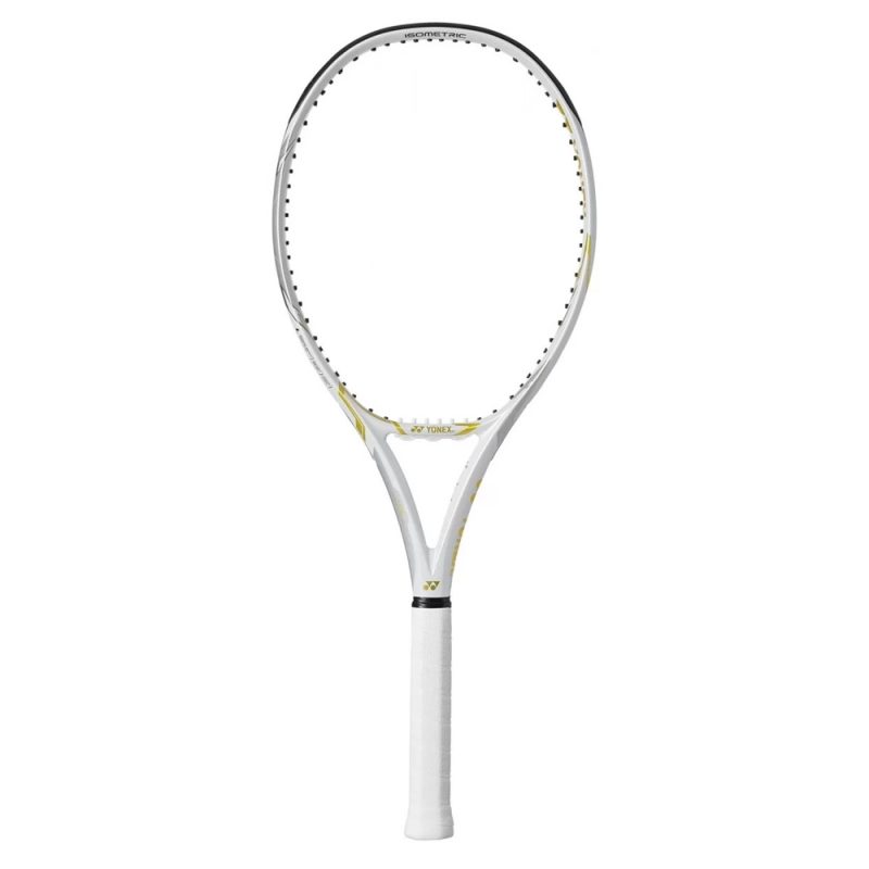 Yonex ไม้เทนนิส Ezone 100L Limited Edition Naomi Osaka Tennis Racket 4-1/4 | White/Gold ( 06EZ3NOYX ) - Image 3