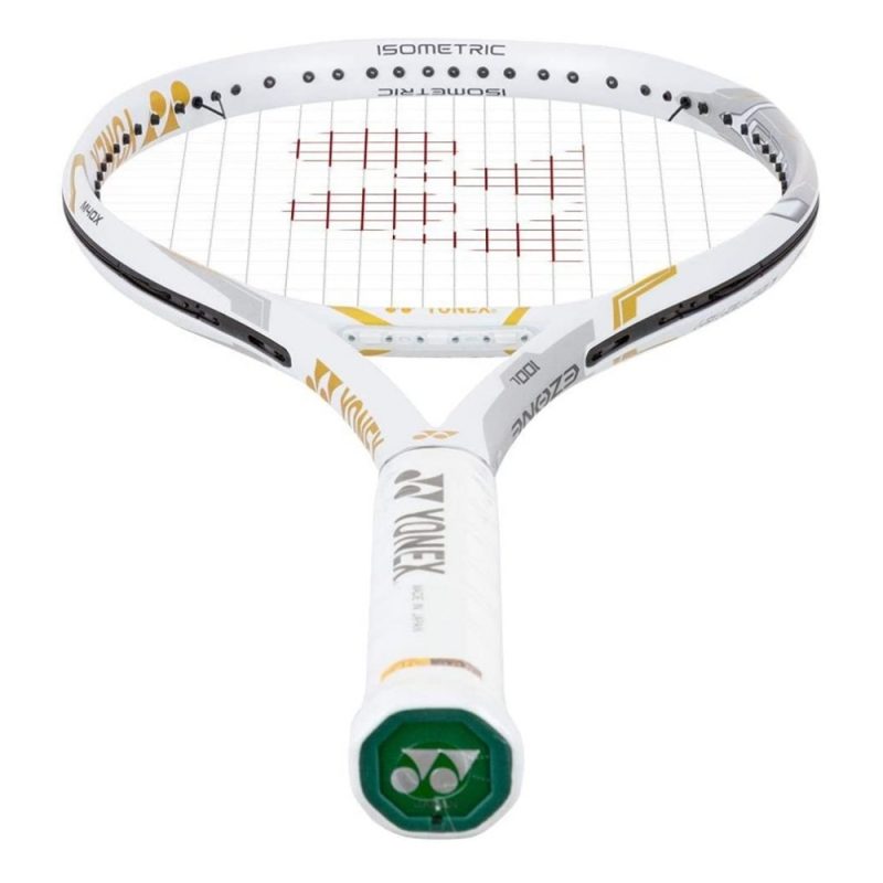 Yonex ไม้เทนนิส Ezone 100L Limited Edition Naomi Osaka Tennis Racket 4-1/4 | White/Gold ( 06EZ3NOYX ) - Image 30