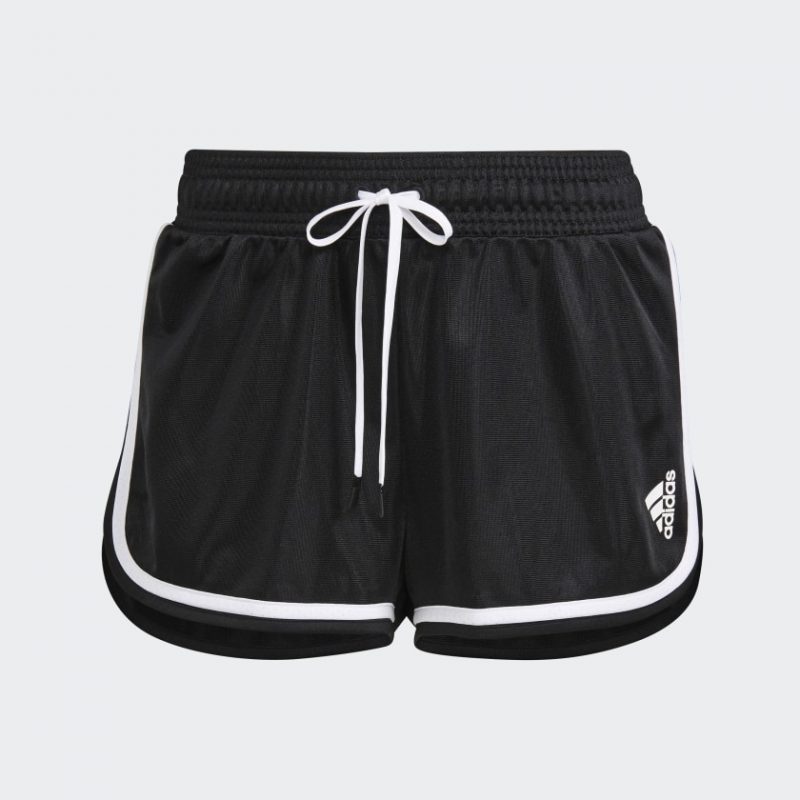 Adidas กางเกงเทนนิสผู้หญิง Club Tennis Shorts | Black/White ( GL5461 )