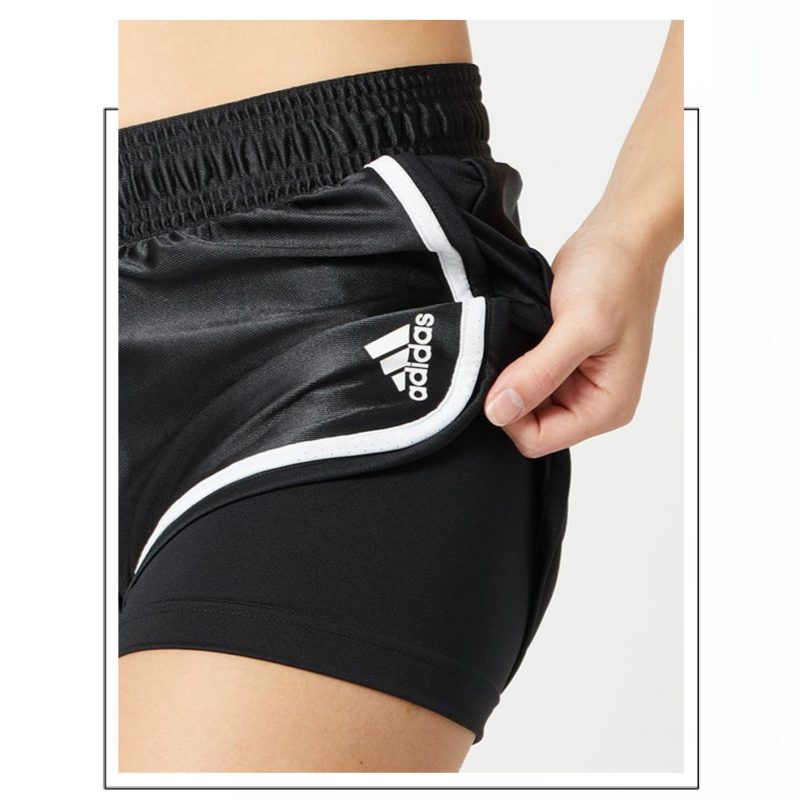 Adidas กางเกงเทนนิสผู้หญิง Club Tennis Shorts | Black/White ( GL5461 ) - Image 10