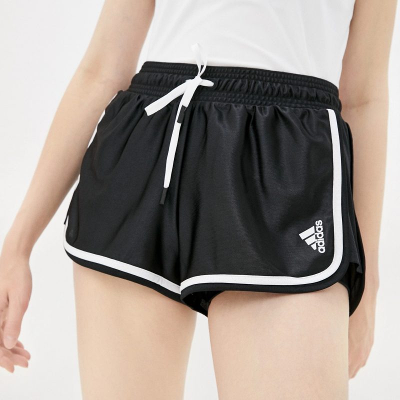 Adidas กางเกงเทนนิสผู้หญิง Club Tennis Shorts | Black/White ( GL5461 ) - Image 11