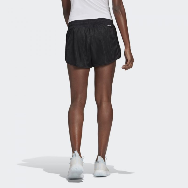 Adidas กางเกงเทนนิสผู้หญิง Club Tennis Shorts | Black/White ( GL5461 ) - Image 5