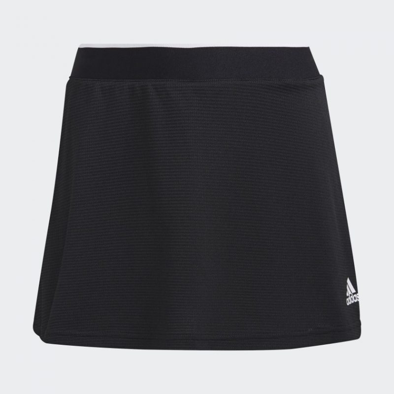 Adidas กระโปรงเทนนิสผู้หญิง Club Tennis Skirt | Black/White ( GL5480 )