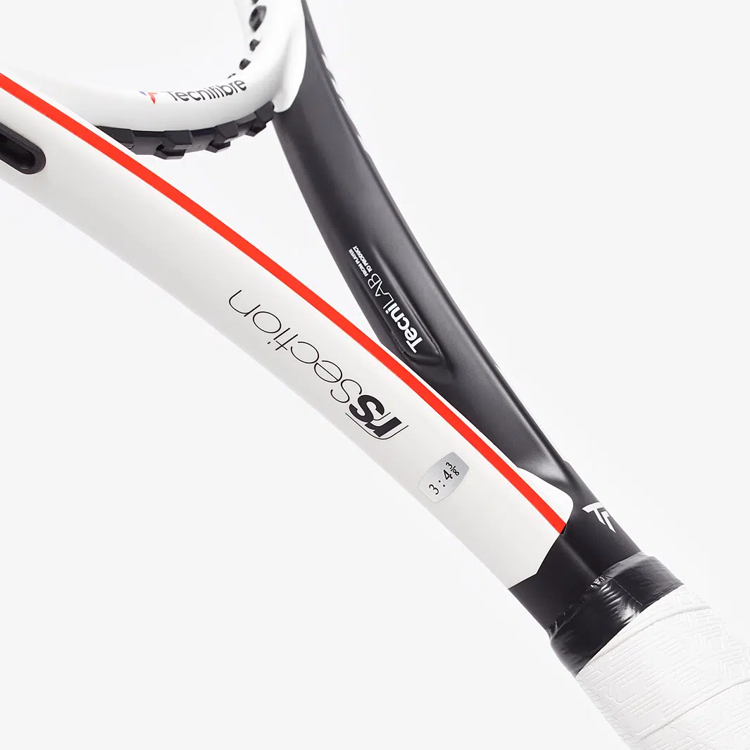 Tecnifibre ไม้เทนนิส T-Fight RS 305 Tennis Racket Grip 2 | White/Black ( 14FI305R12 ) - Image 28