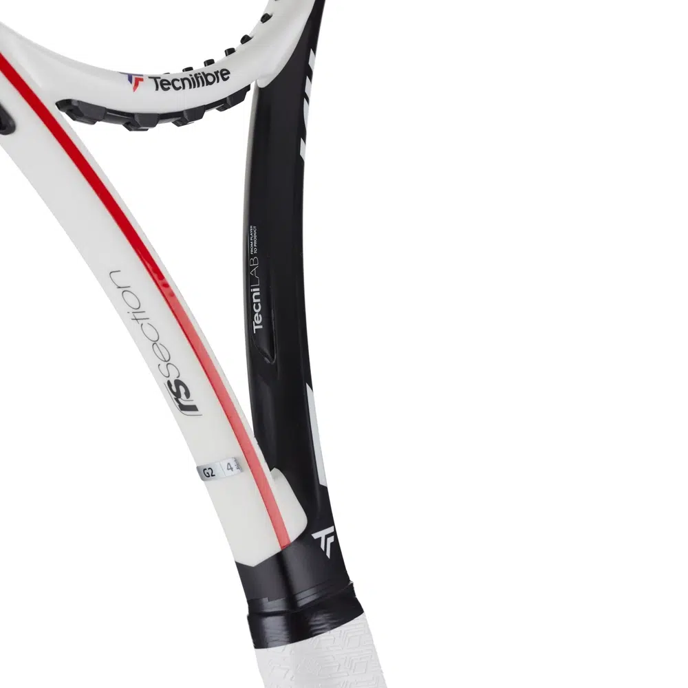 Tecnifibre ไม้เทนนิส T-Fight RS 305 Tennis Racket Grip 2 | White/Black ( 14FI305R12 ) - Image 7