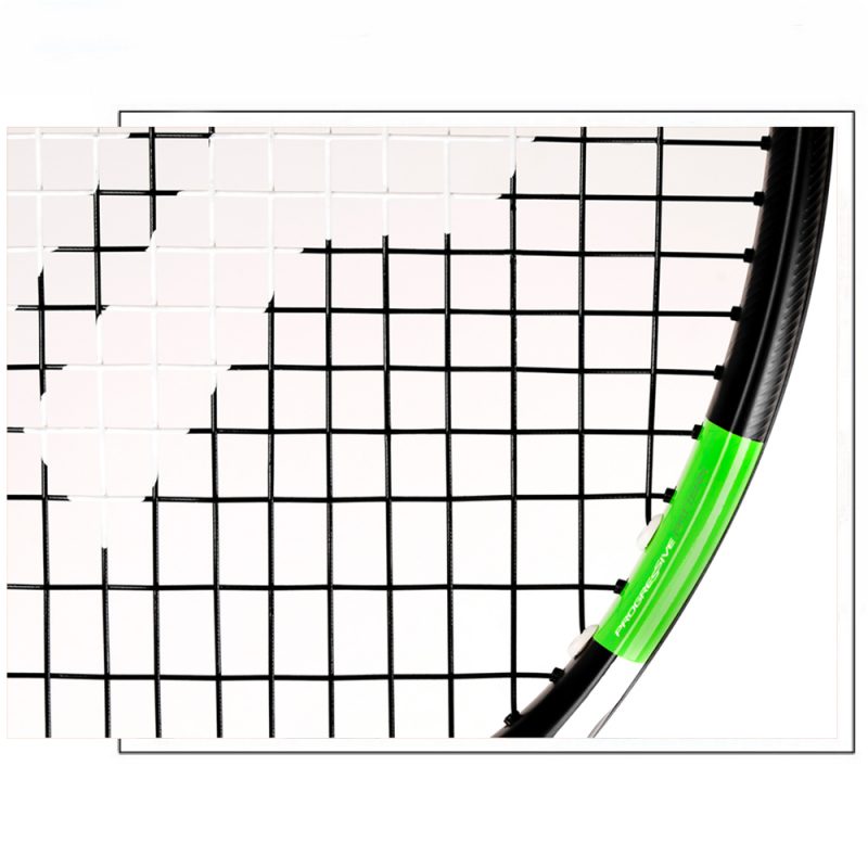 Tecnifibre ไม้เทนนิสเด็ก T-Flash 26 Junior 2020 Tennis Racket Grip 0 | Black/Green/White ( 14FLAS260E ) - Image 10