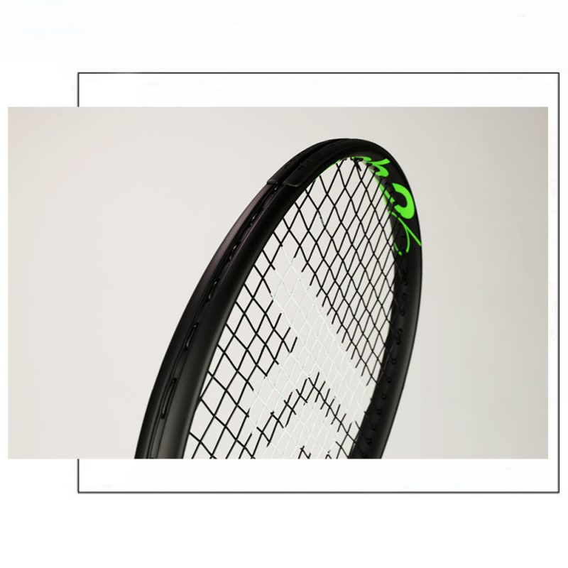 Tecnifibre ไม้เทนนิสเด็ก T-Flash 26 Junior 2020 Tennis Racket Grip 0 | Black/Green/White ( 14FLAS260E ) - Image 12