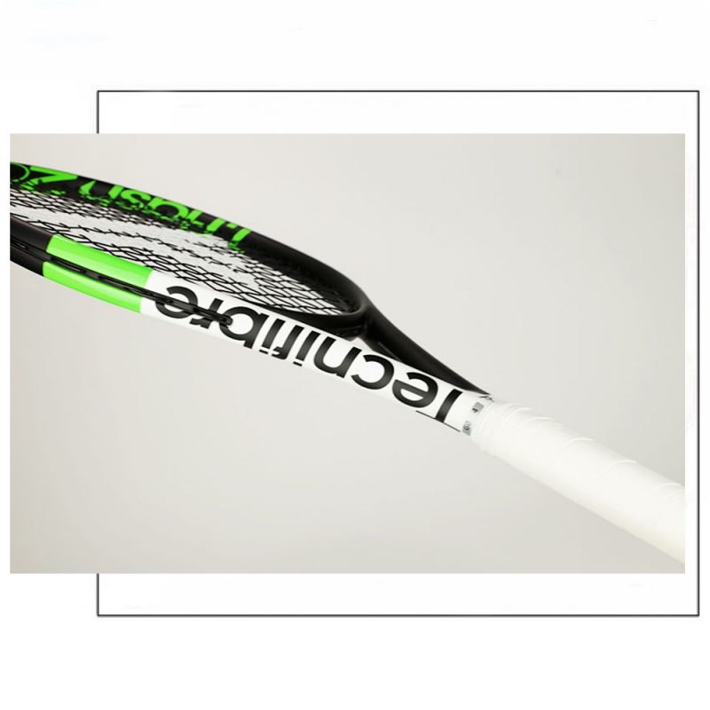 Tecnifibre ไม้เทนนิสเด็ก T-Flash 26 Junior 2020 Tennis Racket Grip 0 | Black/Green/White ( 14FLAS260E ) - Image 14