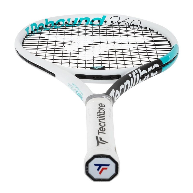Tecnifibre ไม้เทนนิส T-Rebound 260 Tempo3 Powerlite 2021 Tennis Racket Grip 1 | White/Black/Blue ( 14REB26011 ) - Image 13