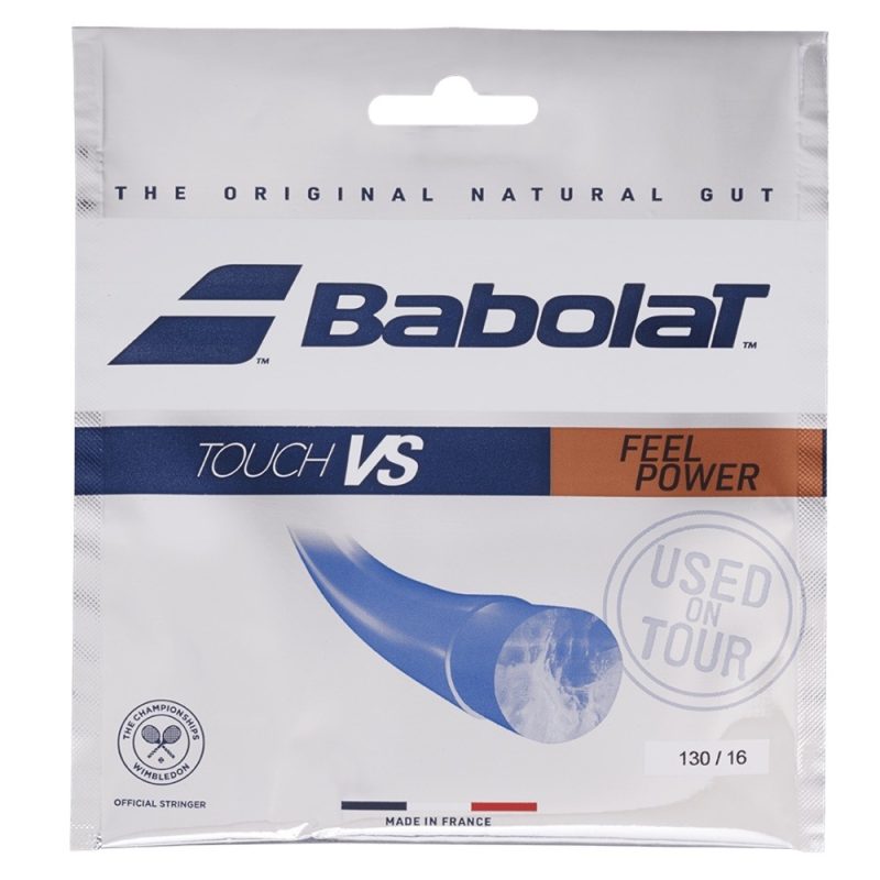 Babolat เอ็นไม้เทนนิส Touch VS 16G/1.30mm Tennis Strings Reel | Natural ( 201031 ) - Image 2