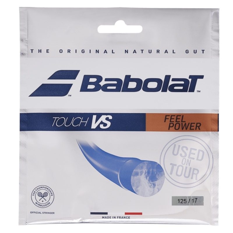 Babolat เอ็นไม้เทนนิส Touch VS 17G/1.25mm Tennis Strings Reel | Natural (  201031 ) - Image 2