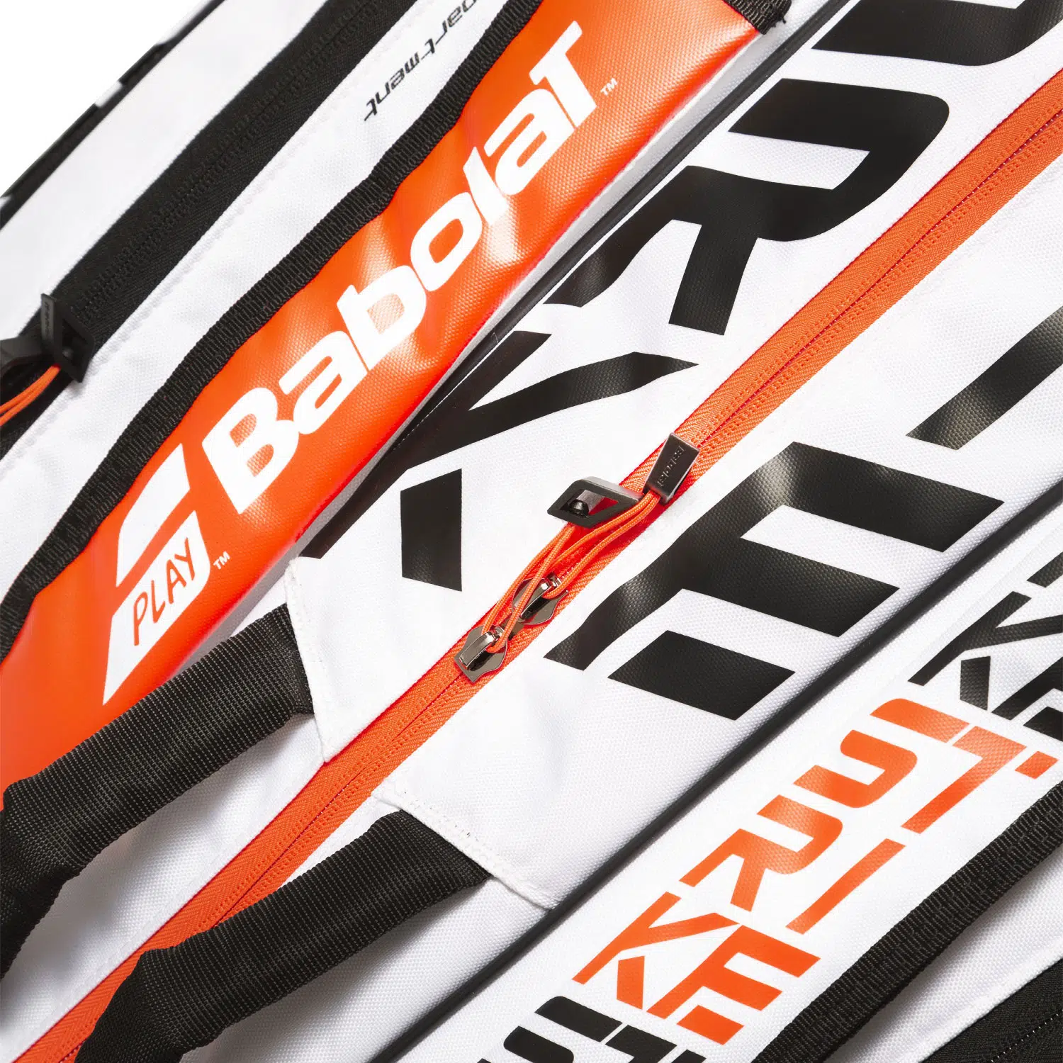 Babolat กระเป๋าเทนนิส RH12 Pure Strike Tennis Bag | White/Red ( 751201 ) - Image 12