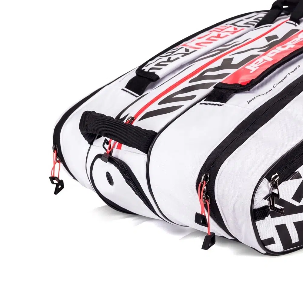 Babolat กระเป๋าเทนนิส RH12 Pure Strike Tennis Bag | White/Red ( 751201 ) - Image 15