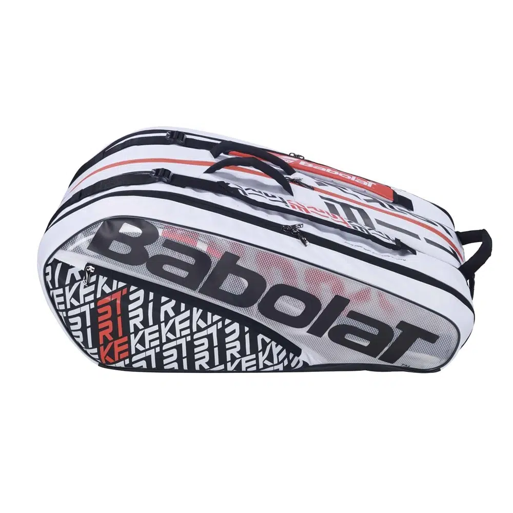 Babolat กระเป๋าเทนนิส RH12 Pure Strike Tennis Bag | White/Red ( 751201 ) - Image 3