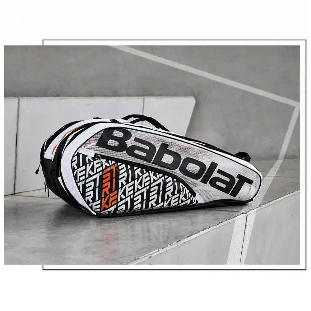 Babolat กระเป๋าเทนนิส RH12 Pure Strike Tennis Bag | White/Red ( 751201 ) - Image 26