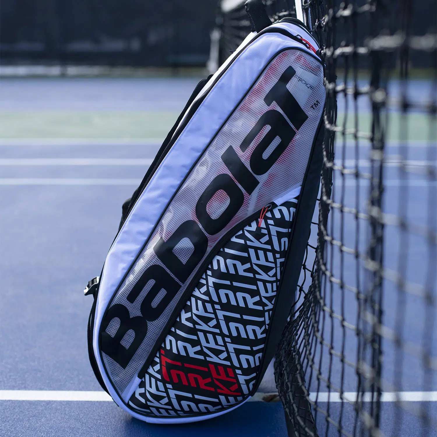 Babolat กระเป๋าเทนนิส RH12 Pure Strike Tennis Bag | White/Red ( 751201 ) - Image 37