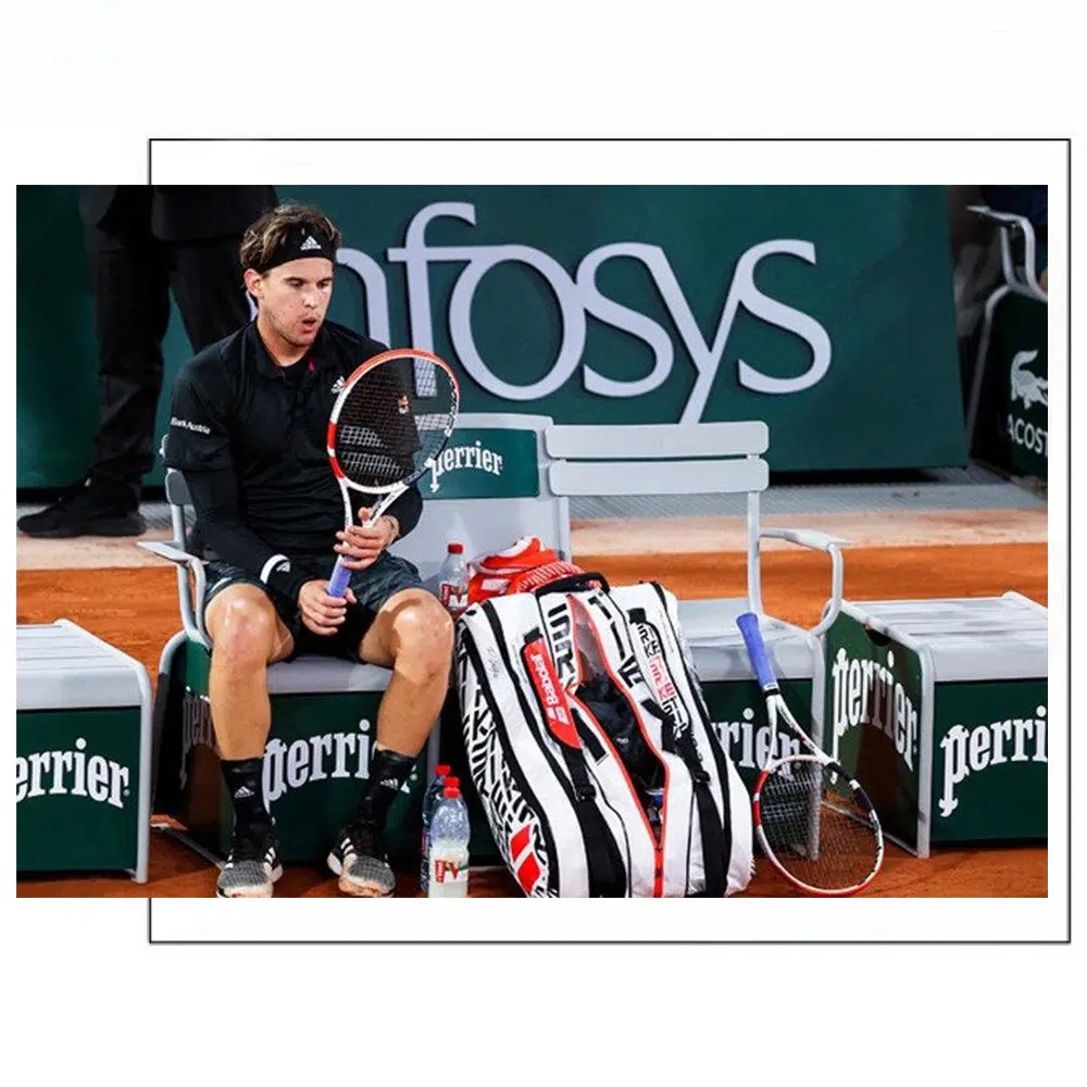 Babolat กระเป๋าเทนนิส RH12 Pure Strike Tennis Bag | White/Red ( 751201 ) - Image 41