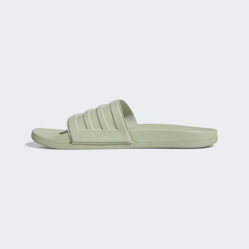 Adidas รองเท้าแตะ Adilette Comfort Slides | Halo Green/Halo Green/Halo Green ( FY8547 ) - Image 4