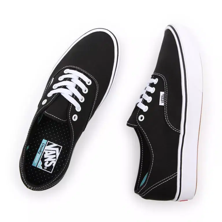 Vans รองเท้าผ้าใบ Authentic ComfyCush | Black/True White ( VN0A3WM7VNE ) - Image 8