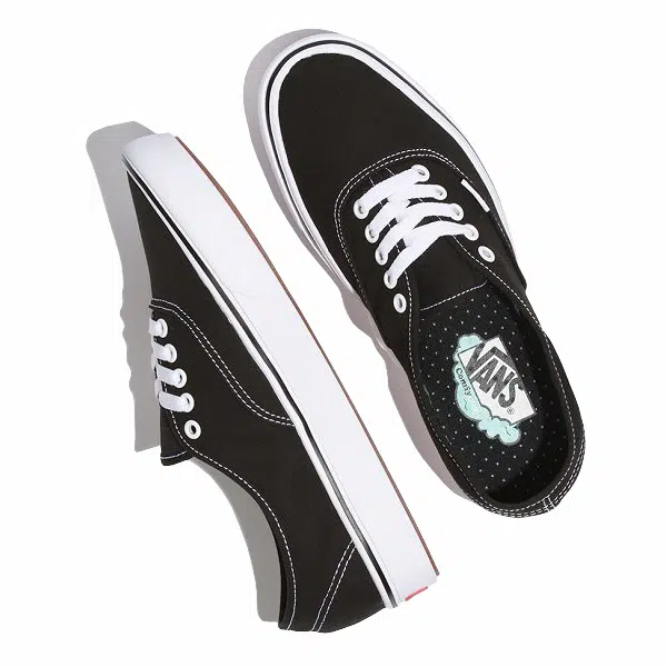 Vans รองเท้าผ้าใบ Authentic ComfyCush | Black/True White ( VN0A3WM7VNE ) - Image 11