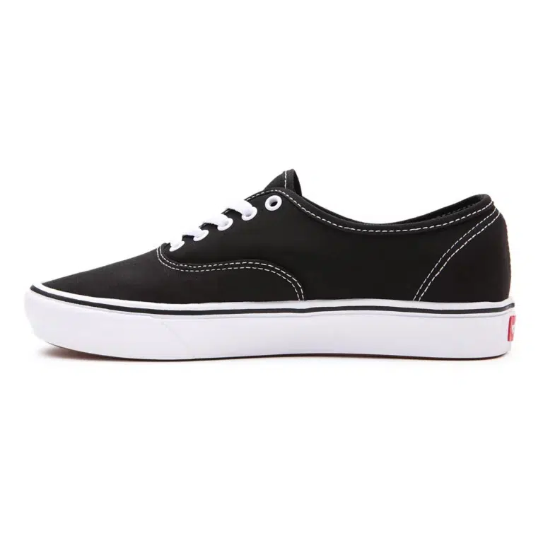 Vans รองเท้าผ้าใบ Authentic ComfyCush | Black/True White ( VN0A3WM7VNE ) - Image 3
