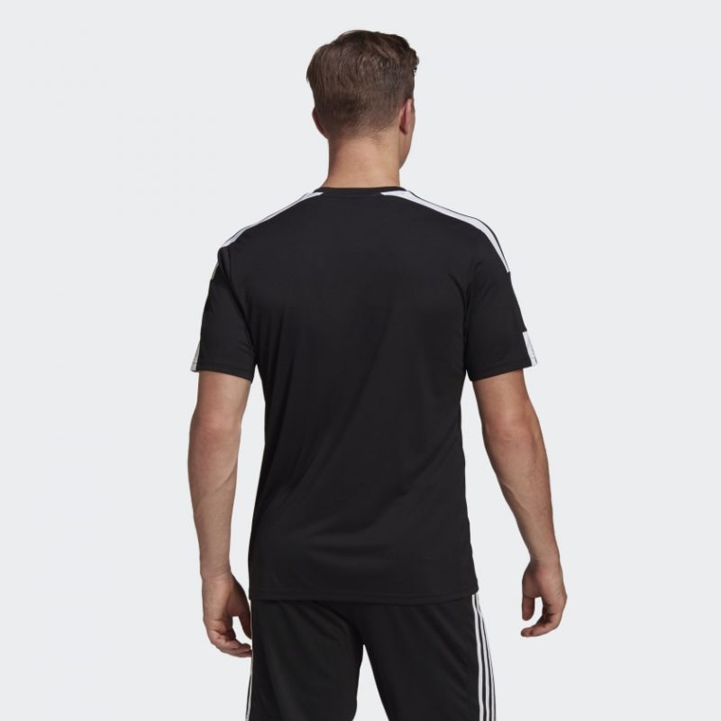 Adidas เสื้อกีฬาผู้ชาย Squadra 21 Jersey | Black/White ( GN5720 ) - Image 4