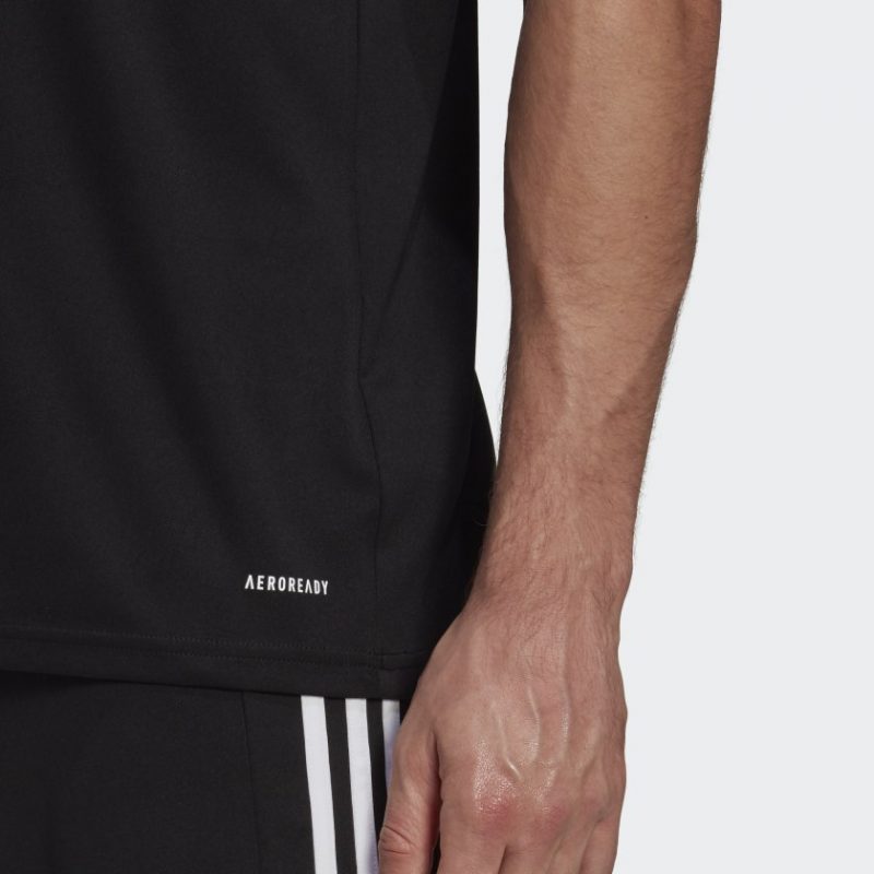 Adidas เสื้อกีฬาผู้ชาย Squadra 21 Jersey | Black/White ( GN5720 ) - Image 7