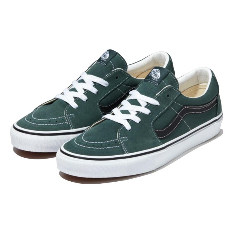 Vans รองเท้าผ้าใบ Sk8-Low Utility | Jungle Green/Black ( VN0A4UUKA5U ) - Image 13