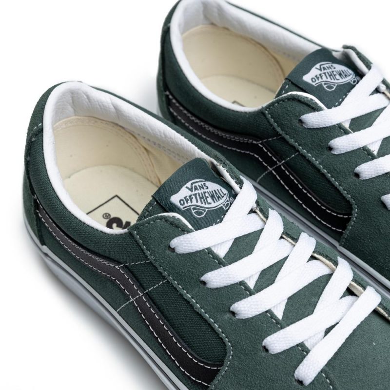 Vans รองเท้าผ้าใบ Sk8-Low Utility | Jungle Green/Black ( VN0A4UUKA5U ) - Image 12