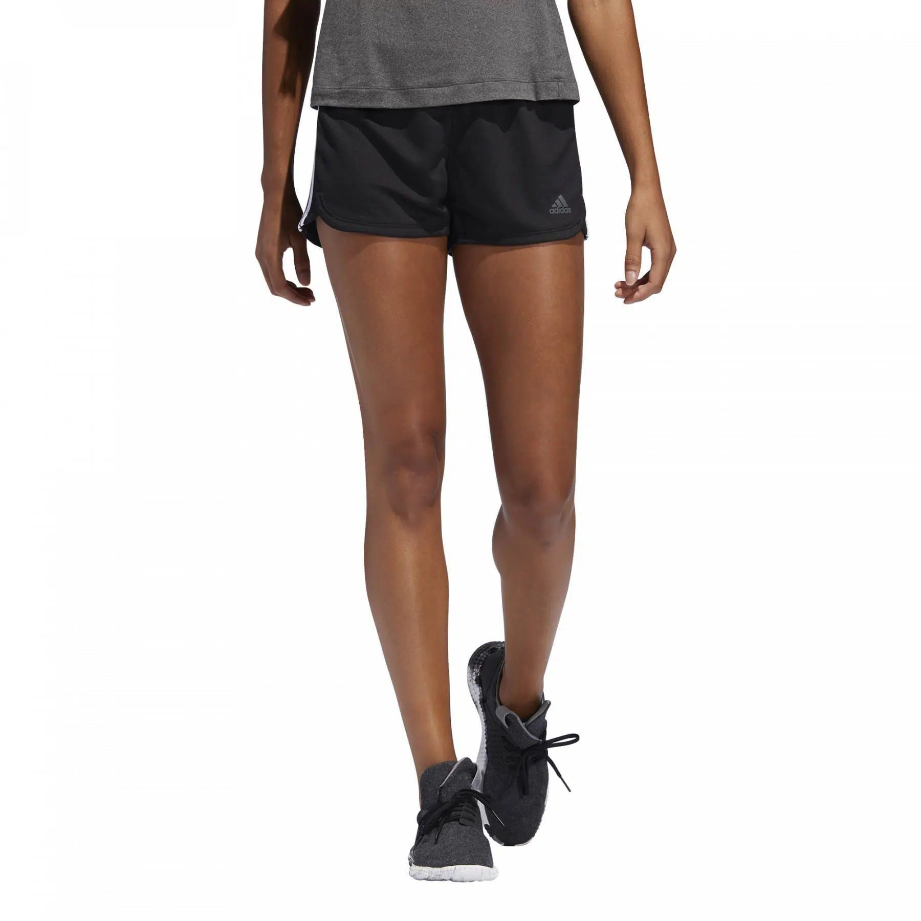 Adidas กางเกง Pacer 3-Stripes Knit Shorts ( DU3502 ) - Image 3