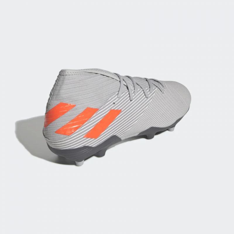 Adidas รองเท้าฟุตบอล / สตั๊ด Nemeziz 19.3 FG | Grey Two/Solar Orange/Chalk White ( EF8287 ) - Image 4
