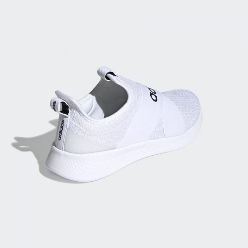 Adidas รองเท้าผ้าใบผู้หญิง Puremotion Adapt | Cloud White/Core Black/Dove Grey ( FX7325 ) - Image 3