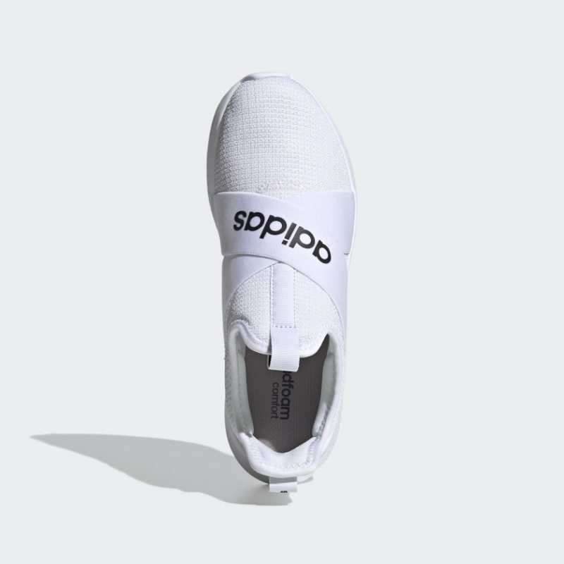 Adidas รองเท้าผ้าใบผู้หญิง Puremotion Adapt | Cloud White/Core Black/Dove Grey ( FX7325 ) - Image 5
