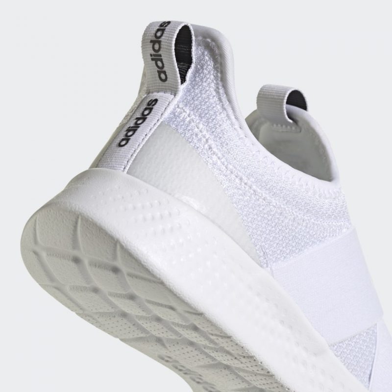 Adidas รองเท้าผ้าใบผู้หญิง Puremotion Adapt | Cloud White/Core Black/Dove Grey ( FX7325 ) - Image 9