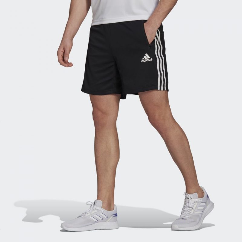 Adidas กางเกง Primeblue Designed To Move Sport 3-Stripes Short ( GM2127 ) - Image 2