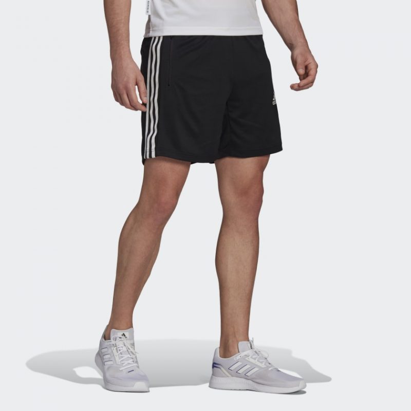 Adidas กางเกง Primeblue Designed To Move Sport 3-Stripes Short ( GM2127 ) - Image 4