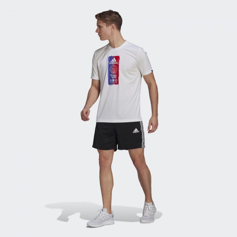 Adidas กางเกง Primeblue Designed To Move Sport 3-Stripes Short ( GM2127 ) - Image 5