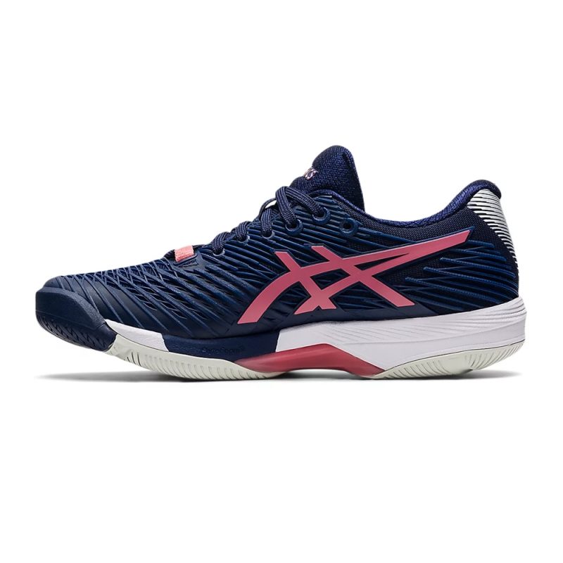Asics รองเท้าเทนนิสผู้หญิง Solution Speed FF 2 | Peacoat/Smokey Rose ( 1042A136-402 ) - Image 4