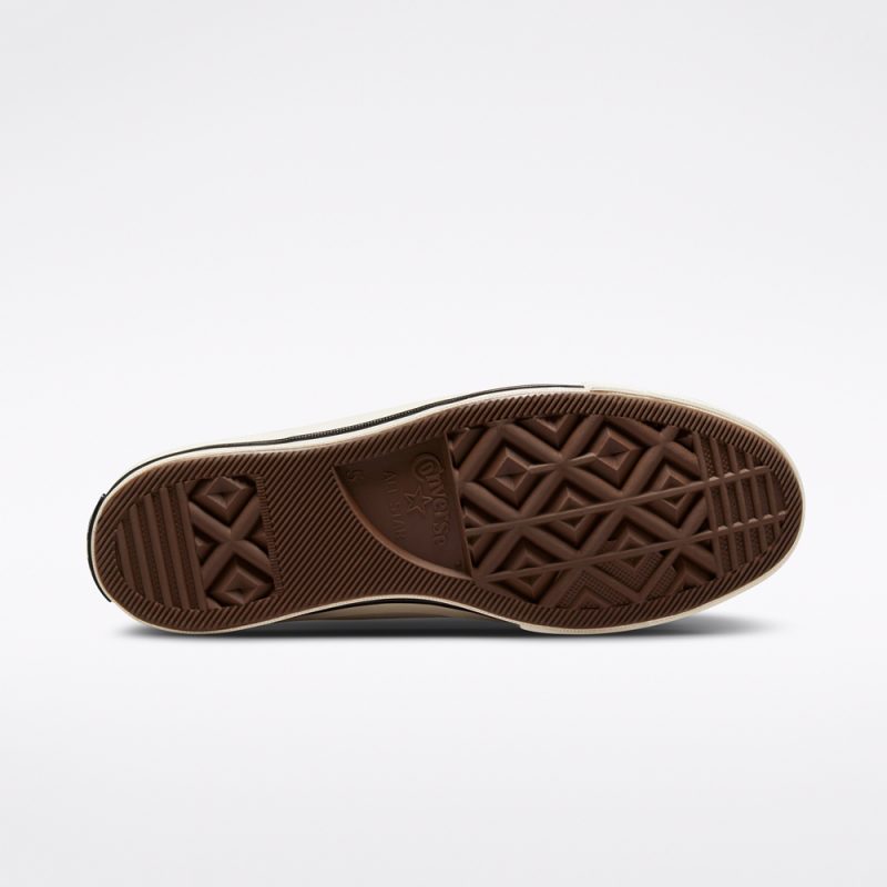 Converse รองเท้าผ้าใบ Chuck 70 Mule Recycled Canvas Slip | Egret/Egret/Black ( 172592CS2CMXX ) - Image 2