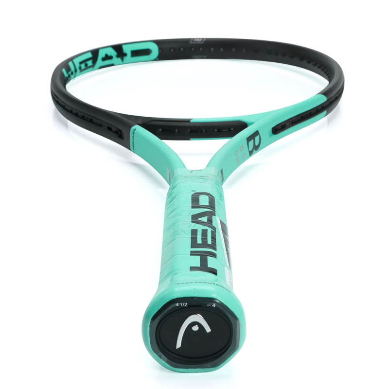 Head ไม้เทนนิส Boom Pro Tennis Racket G2 4 1/4 | Black/Mint ( 233502 ) - Image 24