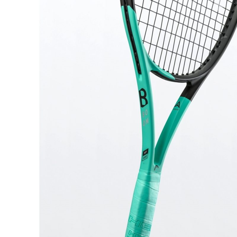 Head ไม้เทนนิส Boom MP 2022 Tennis Racket G2 4 1/4 | Black/Mint ( 233512 ) - Image 29