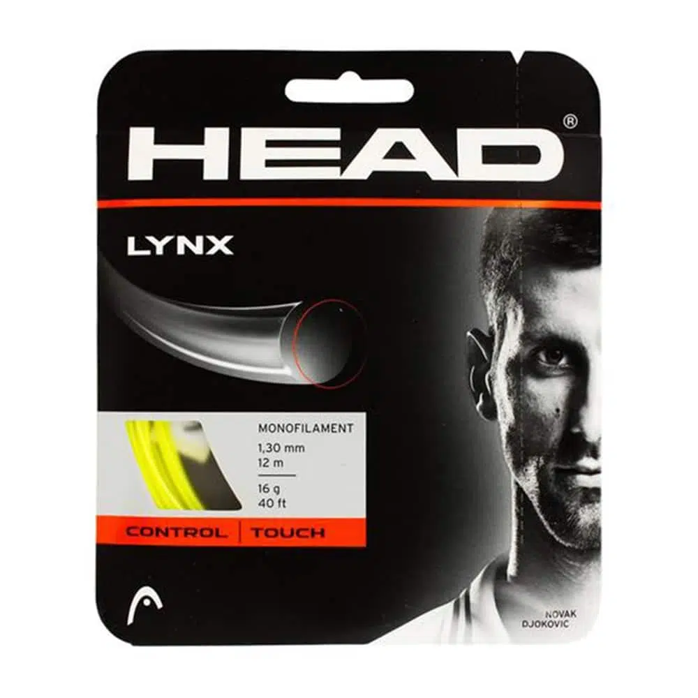 Head เอ็นไม้เทนนิส Lynx 16G/1.30mm Tennis String Reel | Yellow ( 281784 )