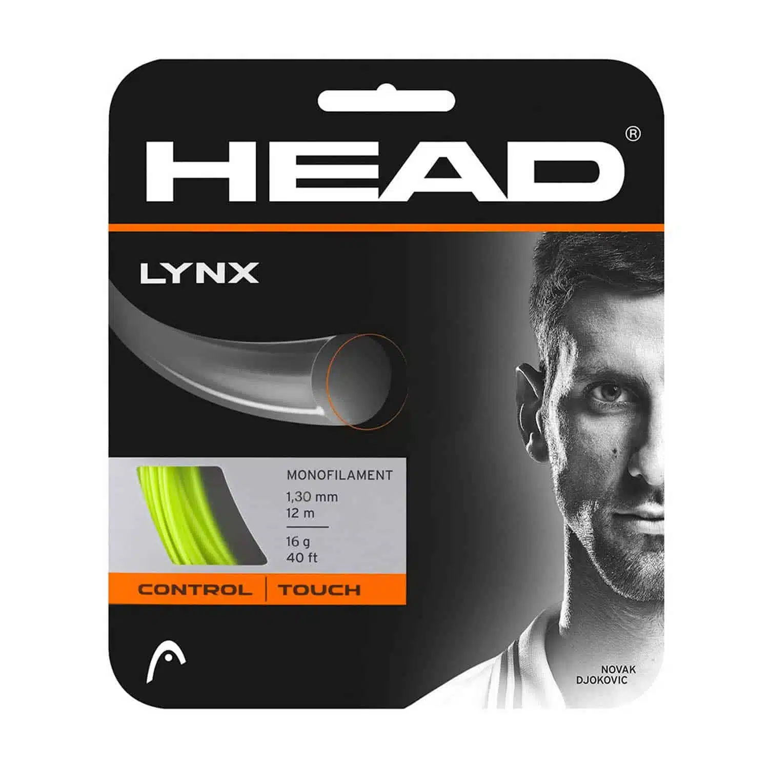 Head เอ็นไม้เทนนิส Lynx 16G/1.30mm Tennis String Reel | Yellow ( 281784 ) - Image 2