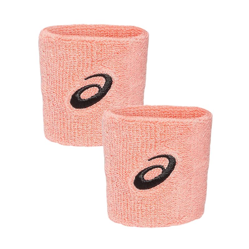 Asics ปลอกรัดข้อมือเทนนิสแบบสั้น Wrist Band | Guava ( 3043A052-700 ) - Image 3